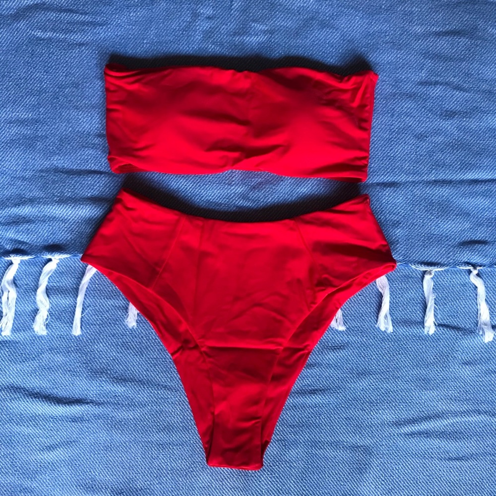 NWT Red Bikini swimsuit- Small
